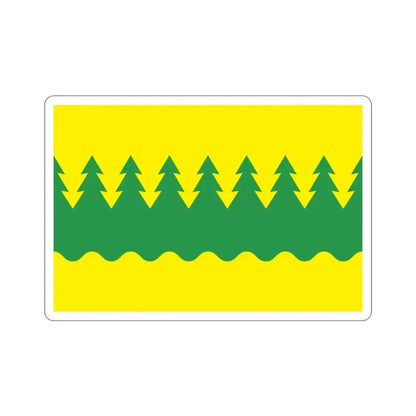 Flag of Kainuu Finland STICKER Vinyl Die-Cut Decal 2 Inch - The Sticker Space
