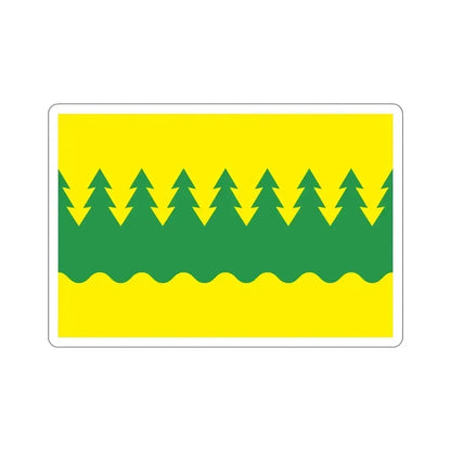 Flag of Kainuu Finland STICKER Vinyl Die-Cut Decal - The Sticker Space
