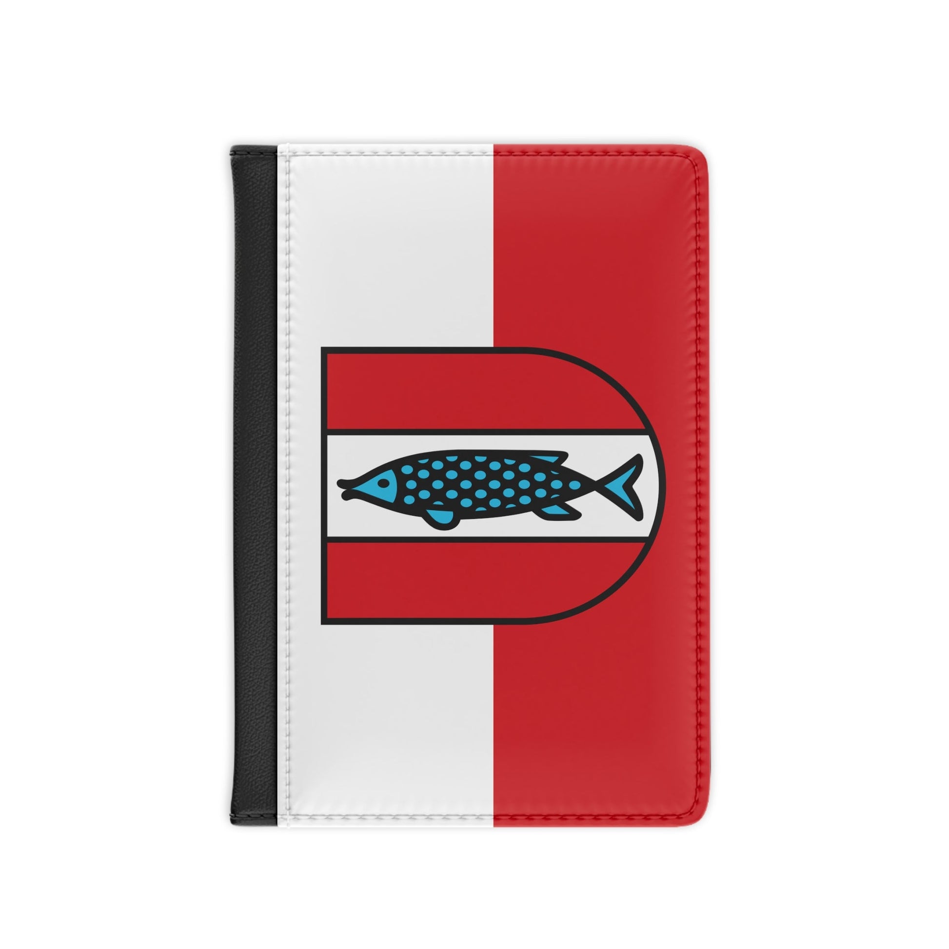 Flag of Kaiserslautern 2 Germany - Passport Holder-3.9" x 5.8"-The Sticker Space