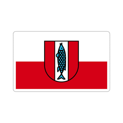 Flag of Kaiserslautern 2 Germany STICKER Vinyl Die-Cut Decal-5 Inch-The Sticker Space