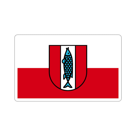 Flag of Kaiserslautern 2 Germany STICKER Vinyl Die-Cut Decal-6 Inch-The Sticker Space