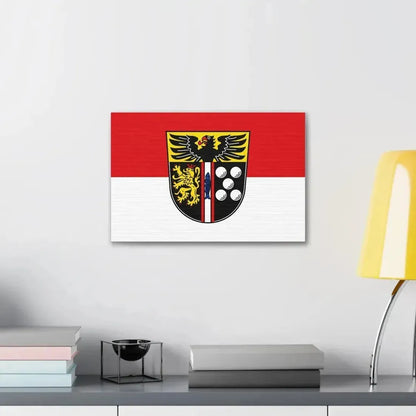 Flag of Kaiserslautern Germany - Canvas Wall Art - The Sticker Space
