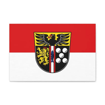 Flag of Kaiserslautern Germany - Canvas Wall Art - The Sticker Space
