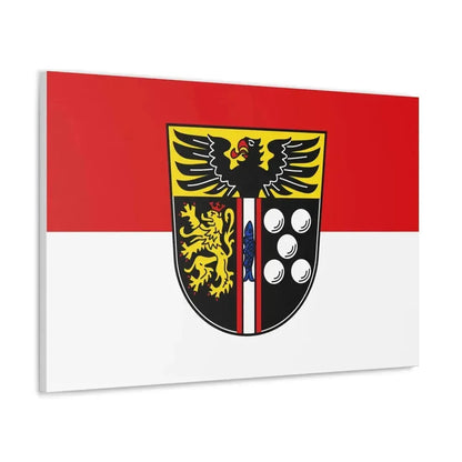 Flag of Kaiserslautern Germany - Canvas Wall Art - The Sticker Space