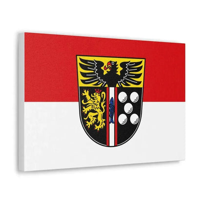 Flag of Kaiserslautern Germany - Canvas Wall Art - The Sticker Space