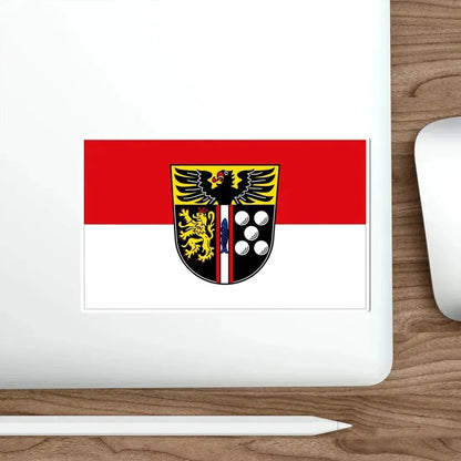 Flag of Kaiserslautern Germany STICKER Vinyl Die-Cut Decal - The Sticker Space