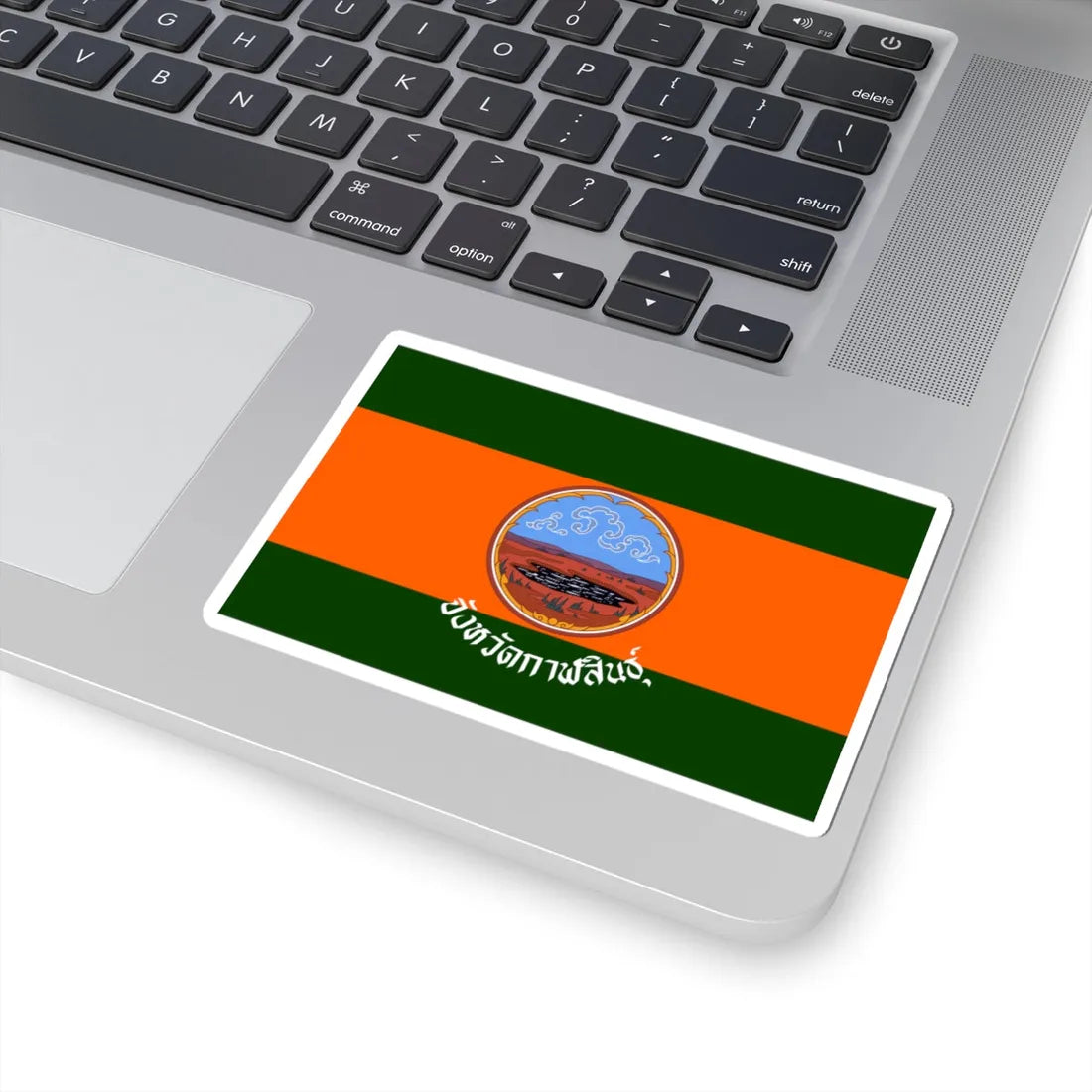 Flag of Kalasin (Thailand) STICKER Vinyl Kiss-Cut Decal - The Sticker Space