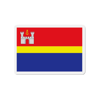 Flag of Kaliningrad Oblast Russia - Die-Cut Magnet-3" x 3"-The Sticker Space