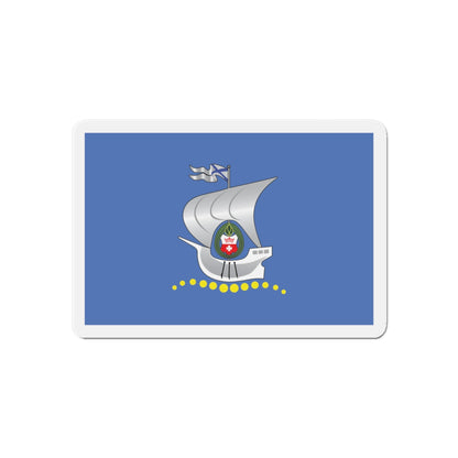 Flag of Kaliningrad Russia - Die-Cut Magnet-6 × 6"-The Sticker Space