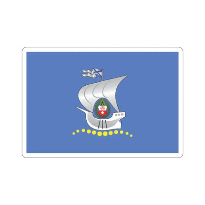Flag of Kaliningrad Russia STICKER Vinyl Die-Cut Decal - The Sticker Space