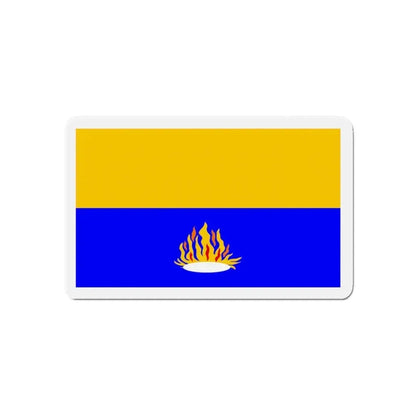 Flag of Kalkara 1993 to 2009 Malta - Refrigerator Magnet 5 Inch - The Sticker Space