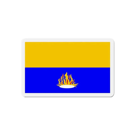 Flag of Kalkara 1993 to 2009 Malta - Refrigerator Magnet 6 Inch - The Sticker Space