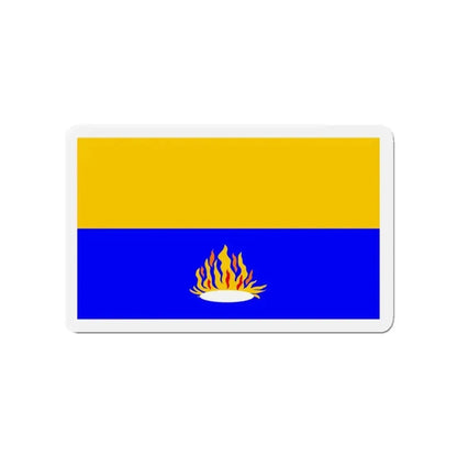Flag of Kalkara 1993 to 2009 Malta - Refrigerator Magnet - The Sticker Space