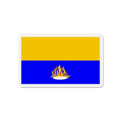 Flag of Kalkara 1993 to 2009 Malta - Refrigerator Magnet - The Sticker Space