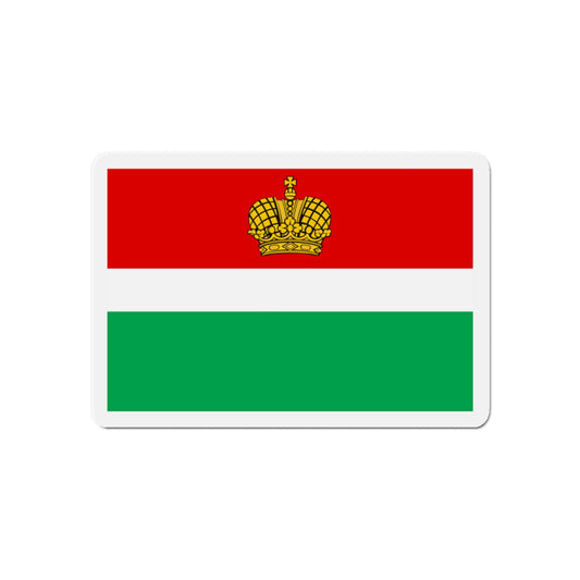 Flag of Kaluga Oblast Russia - Die-Cut Magnet-6 × 6"-The Sticker Space