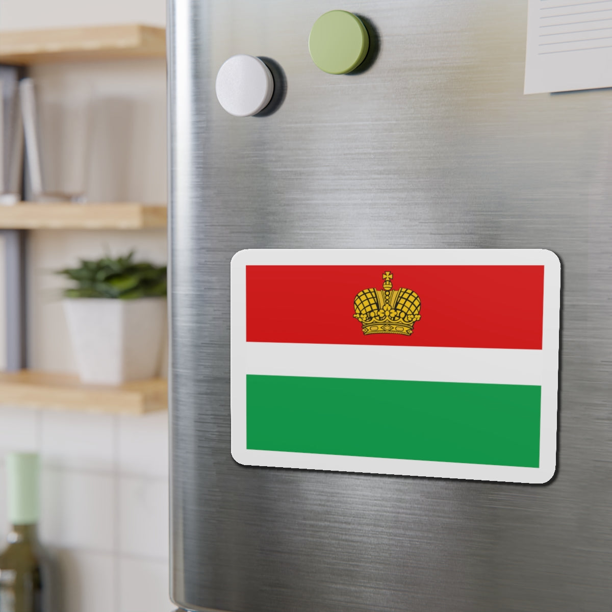 Flag of Kaluga Oblast Russia - Die-Cut Magnet-The Sticker Space