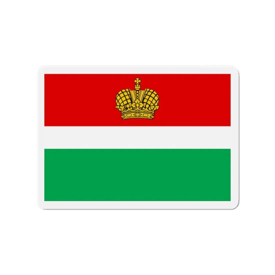Flag of Kaluga Oblast Russia - Refrigerator Magnet 2 Inch - The Sticker Space