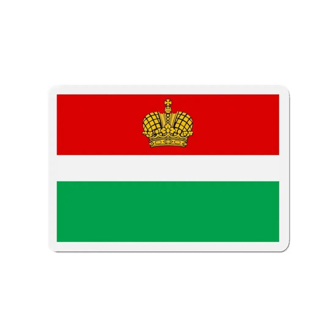 Flag of Kaluga Oblast Russia - Refrigerator Magnet 3 Inch - The Sticker Space