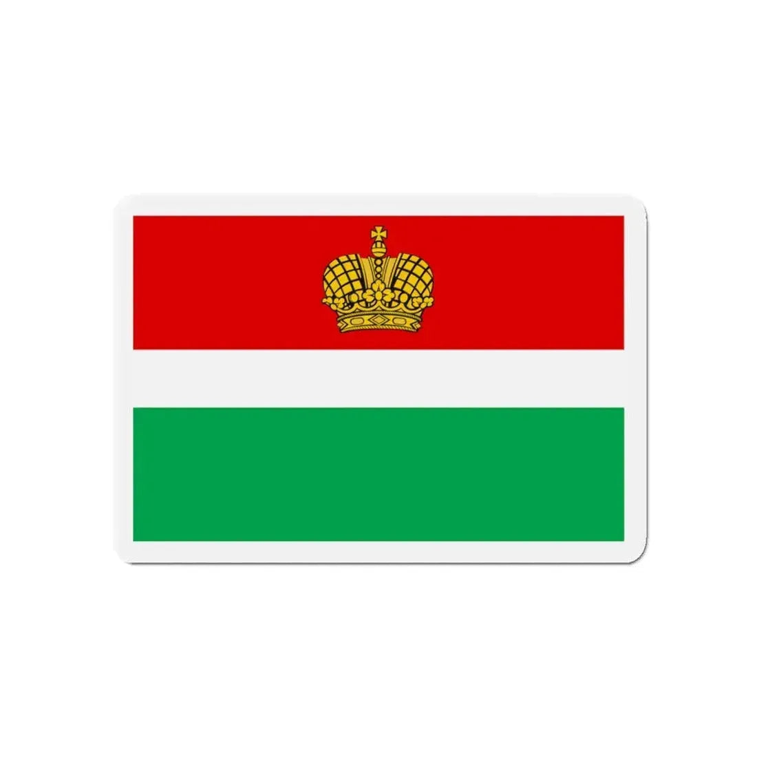 Flag of Kaluga Oblast Russia - Refrigerator Magnet 4 Inch - The Sticker Space