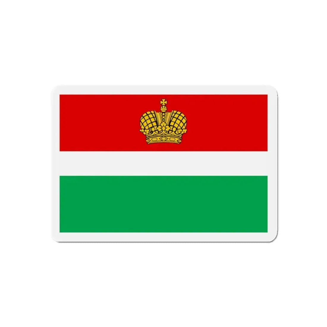 Flag of Kaluga Oblast Russia - Refrigerator Magnet 5 Inch - The Sticker Space