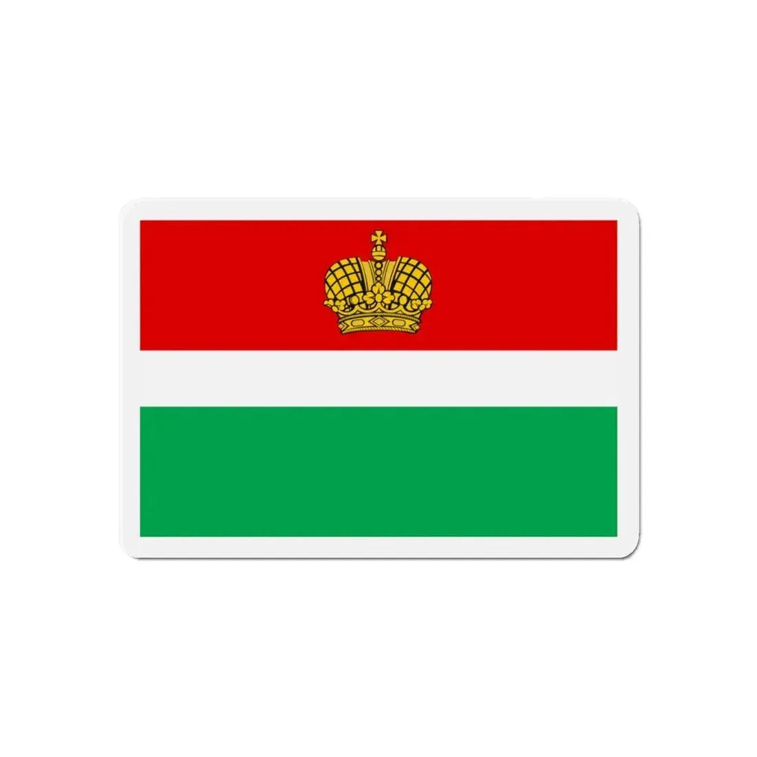 Flag of Kaluga Oblast Russia - Refrigerator Magnet 6 Inch - The Sticker Space