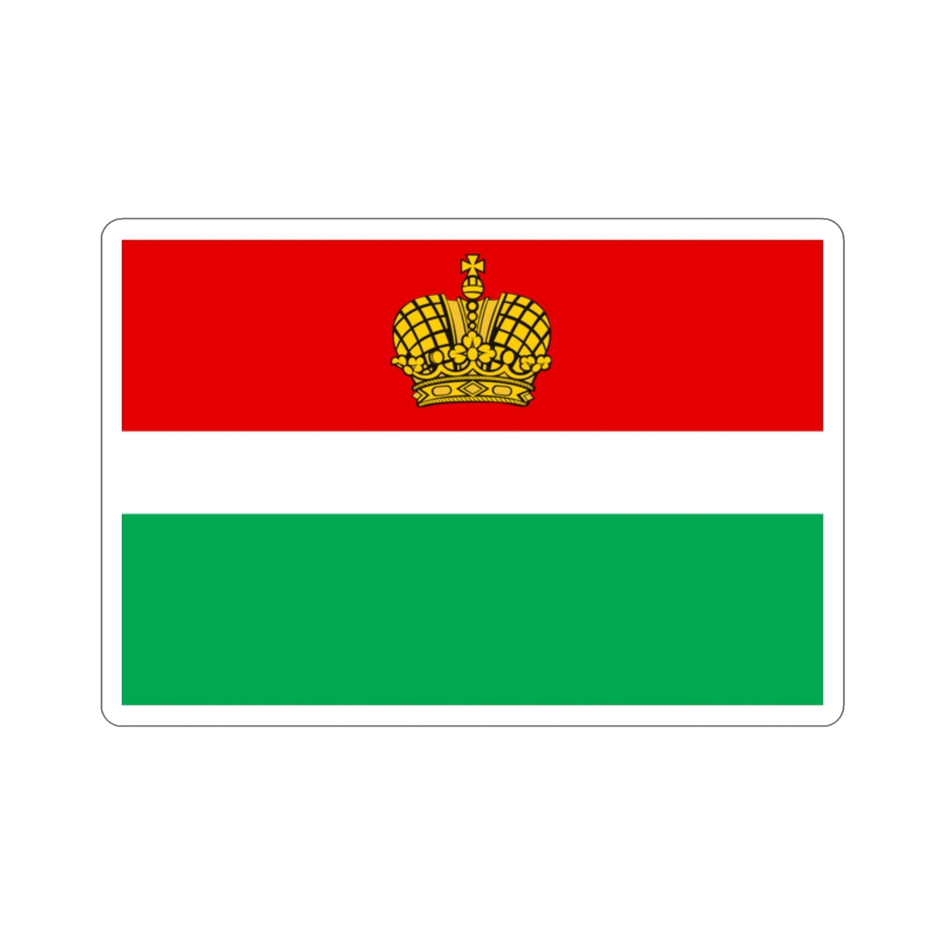 Flag of Kaluga Oblast Russia STICKER Vinyl Die-Cut Decal-2 Inch-The Sticker Space