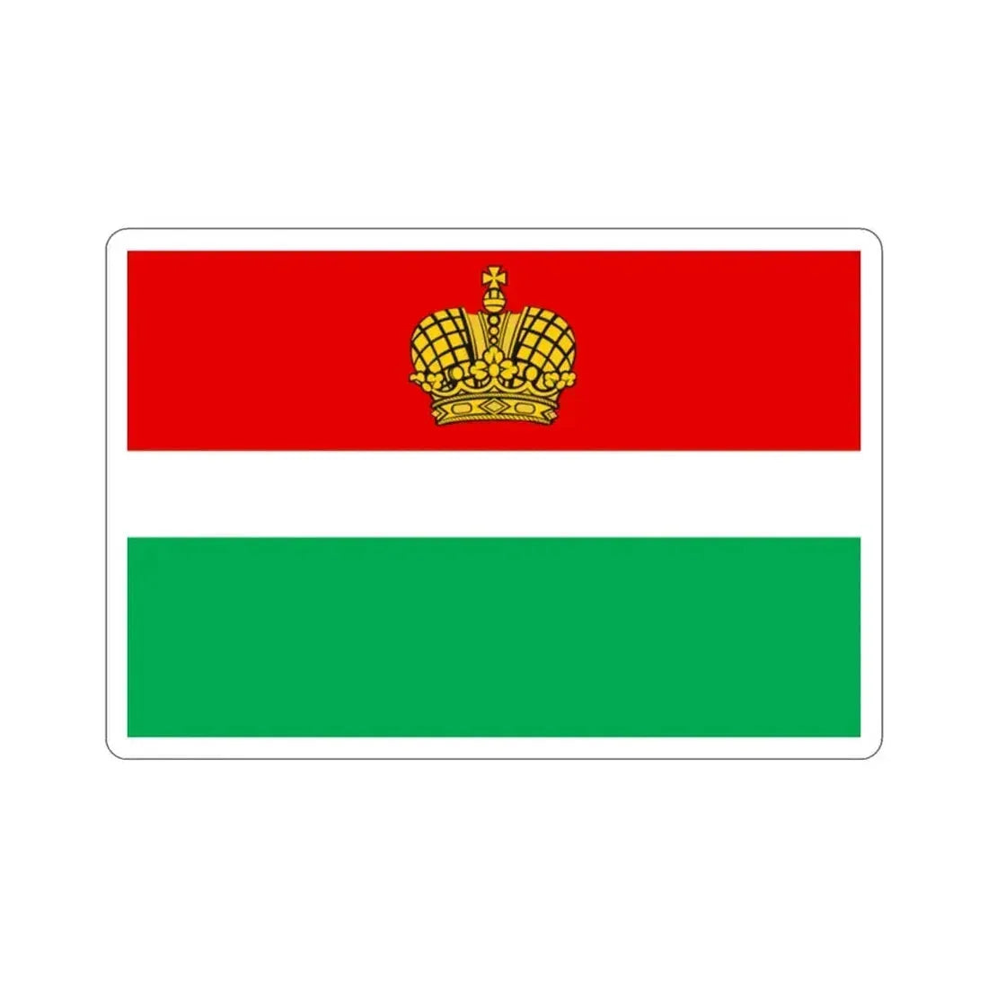 Flag of Kaluga Oblast Russia STICKER Vinyl Die-Cut Decal 2 Inch - The Sticker Space