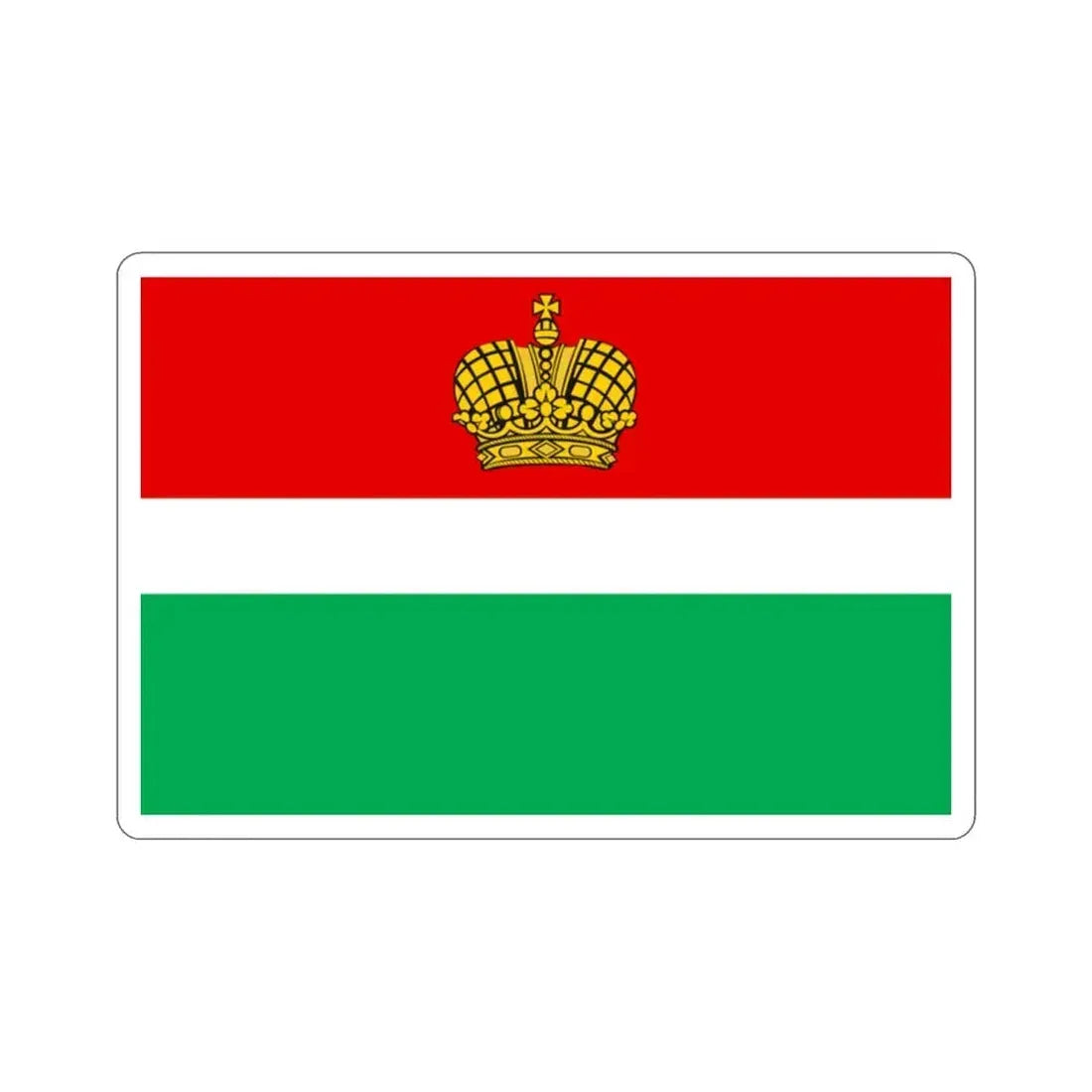 Flag of Kaluga Oblast Russia STICKER Vinyl Die-Cut Decal 2 Inch - The Sticker Space
