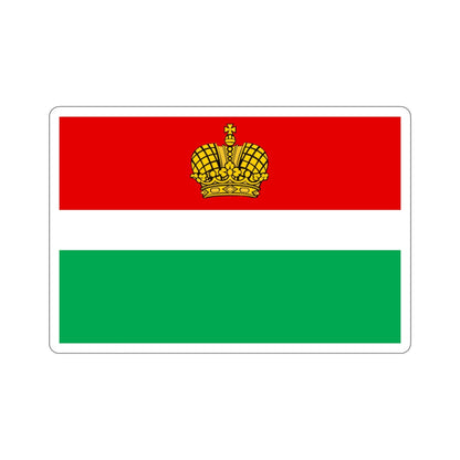 Flag of Kaluga Oblast Russia STICKER Vinyl Die-Cut Decal-4 Inch-The Sticker Space