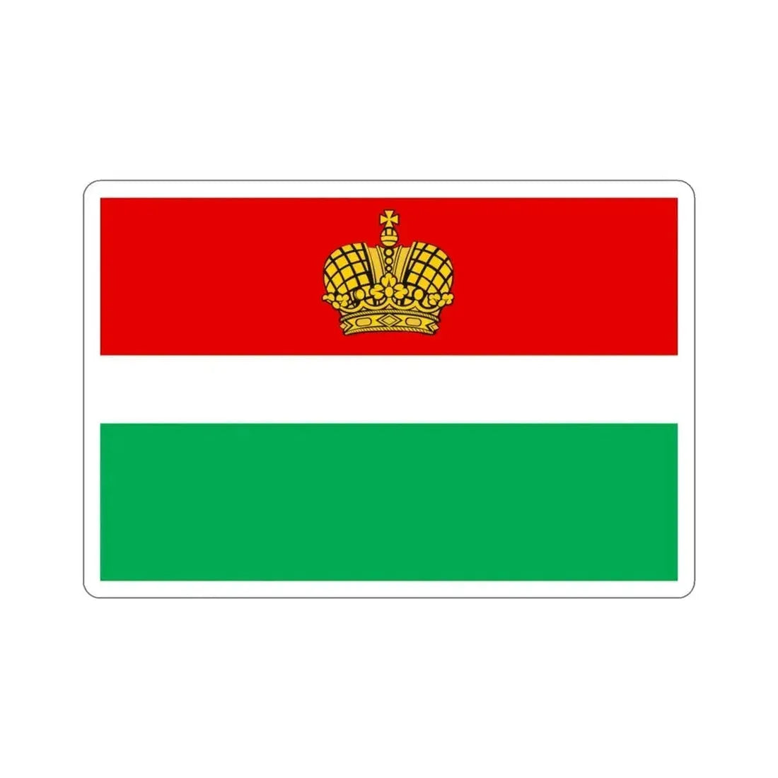 Flag of Kaluga Oblast Russia STICKER Vinyl Die-Cut Decal - The Sticker Space