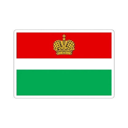 Flag of Kaluga Oblast Russia - STICKER Vinyl Kiss-Cut Decal 6 Inch White - The Sticker Space