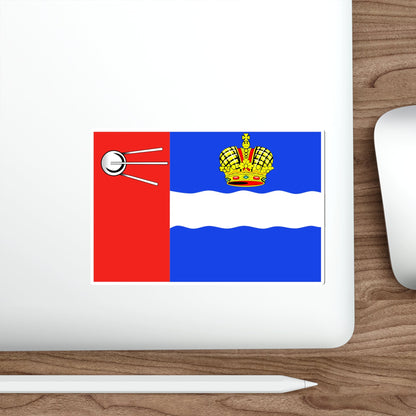 Flag of Kaluga Russia STICKER Vinyl Die-Cut Decal-The Sticker Space