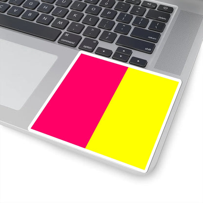 Flag of Kamianske (Ukraine) STICKER Vinyl Kiss-Cut Decal - The Sticker Space