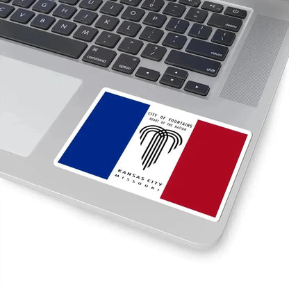 Flag of Kansas City Missouri 1995-2023 (United States) STICKER Vinyl Kiss-Cut Decal - The Sticker Space