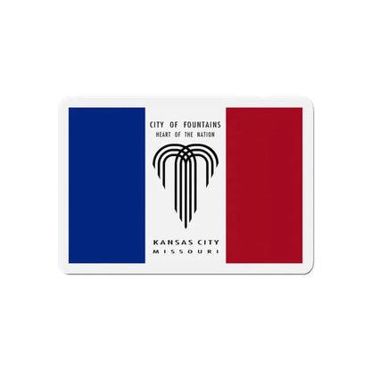 Flag of Kansas City Missouri - Refrigerator Magnet - The Sticker Space