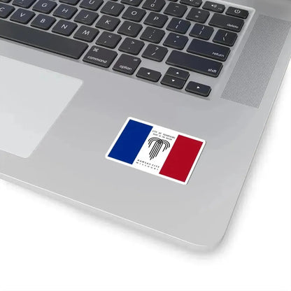 Flag of Kansas City, Missouri - STICKER Vinyl Kiss-Cut Decal - The Sticker Space