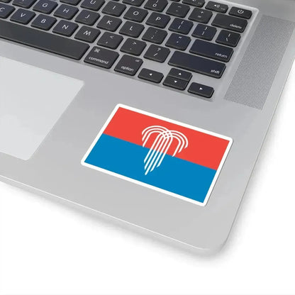 Flag of Kansas City Missouri (United States) STICKER Vinyl Kiss-Cut Decal - The Sticker Space