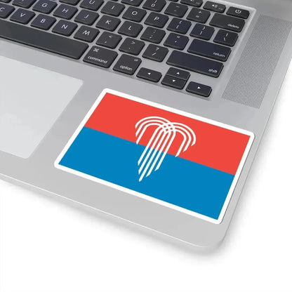 Flag of Kansas City Missouri (United States) STICKER Vinyl Kiss-Cut Decal - The Sticker Space