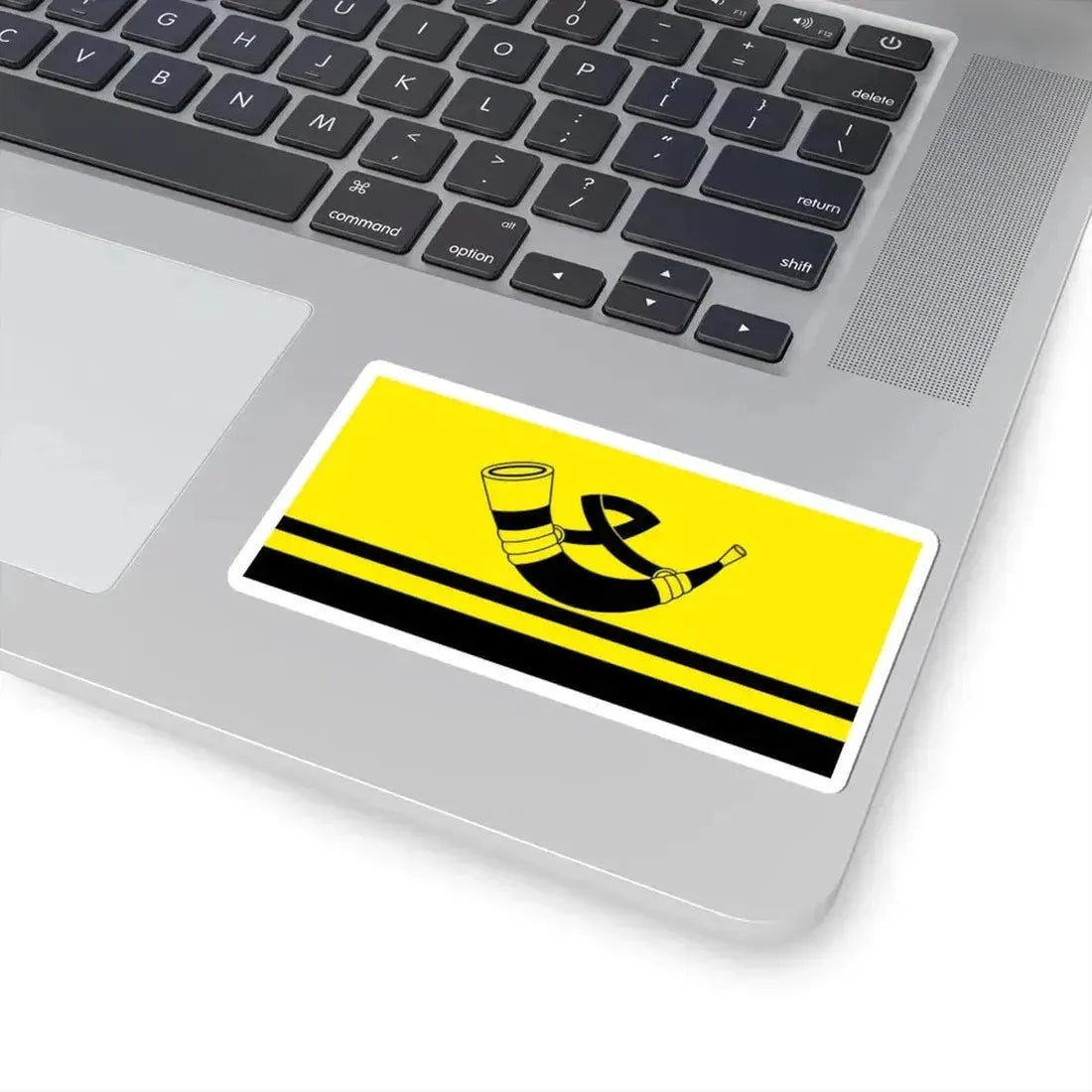 Flag of Kapyl (Belarus) STICKER Vinyl Kiss-Cut Decal - The Sticker Space