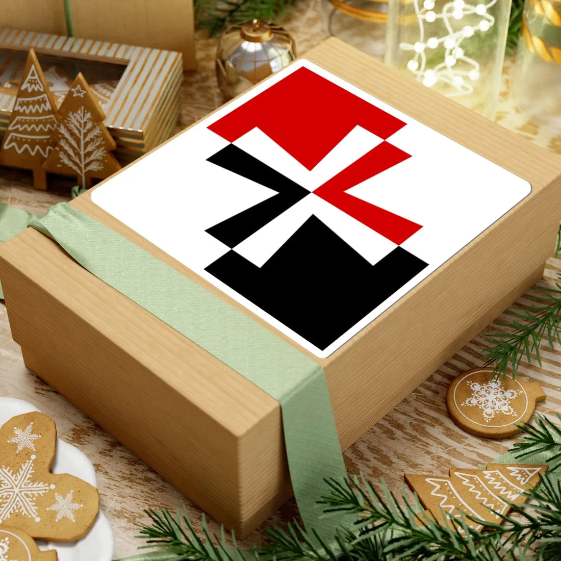 Flag of Karachun (Ukraine) STICKER Vinyl Kiss-Cut Decal - The Sticker Space