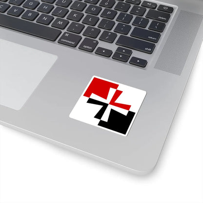 Flag of Karachun (Ukraine) STICKER Vinyl Kiss-Cut Decal - The Sticker Space