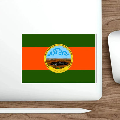 Flag of Karasin Province Thailand STICKER Vinyl Die-Cut Decal - The Sticker Space
