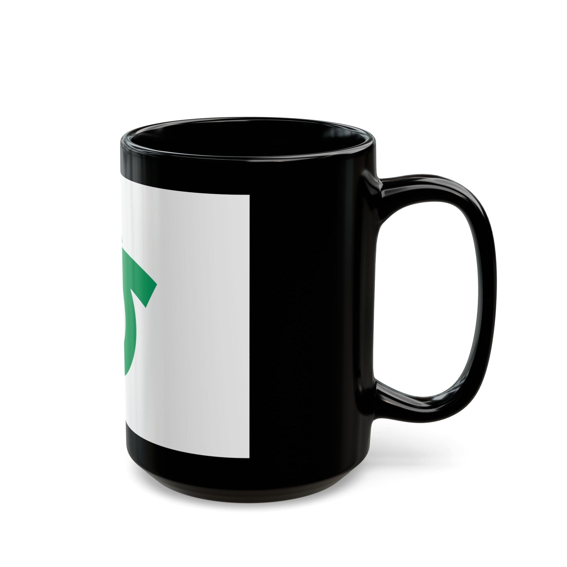 Flag of Kariya Aichi Japan - Black Coffee Mug-The Sticker Space