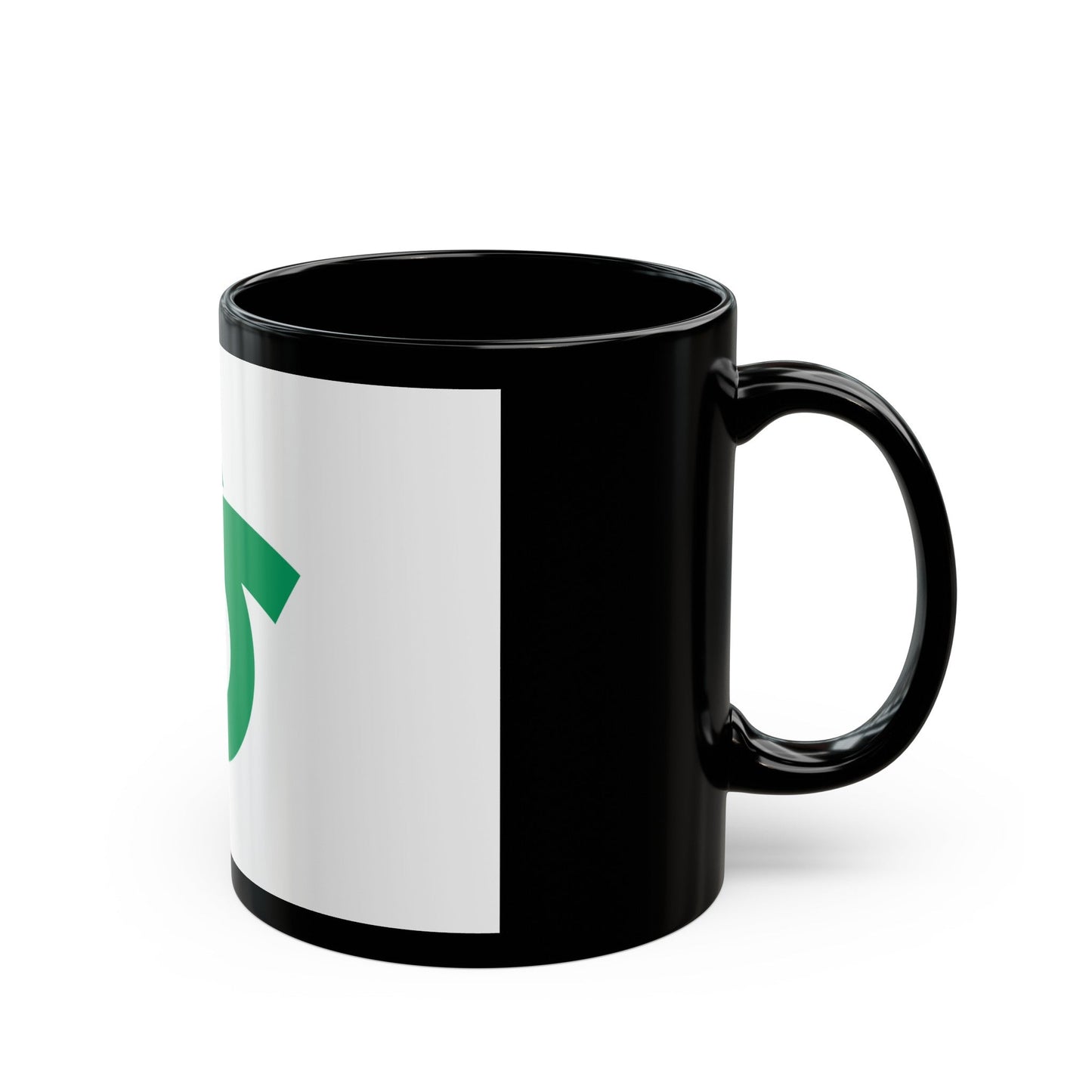 Flag of Kariya Aichi Japan - Black Coffee Mug-The Sticker Space