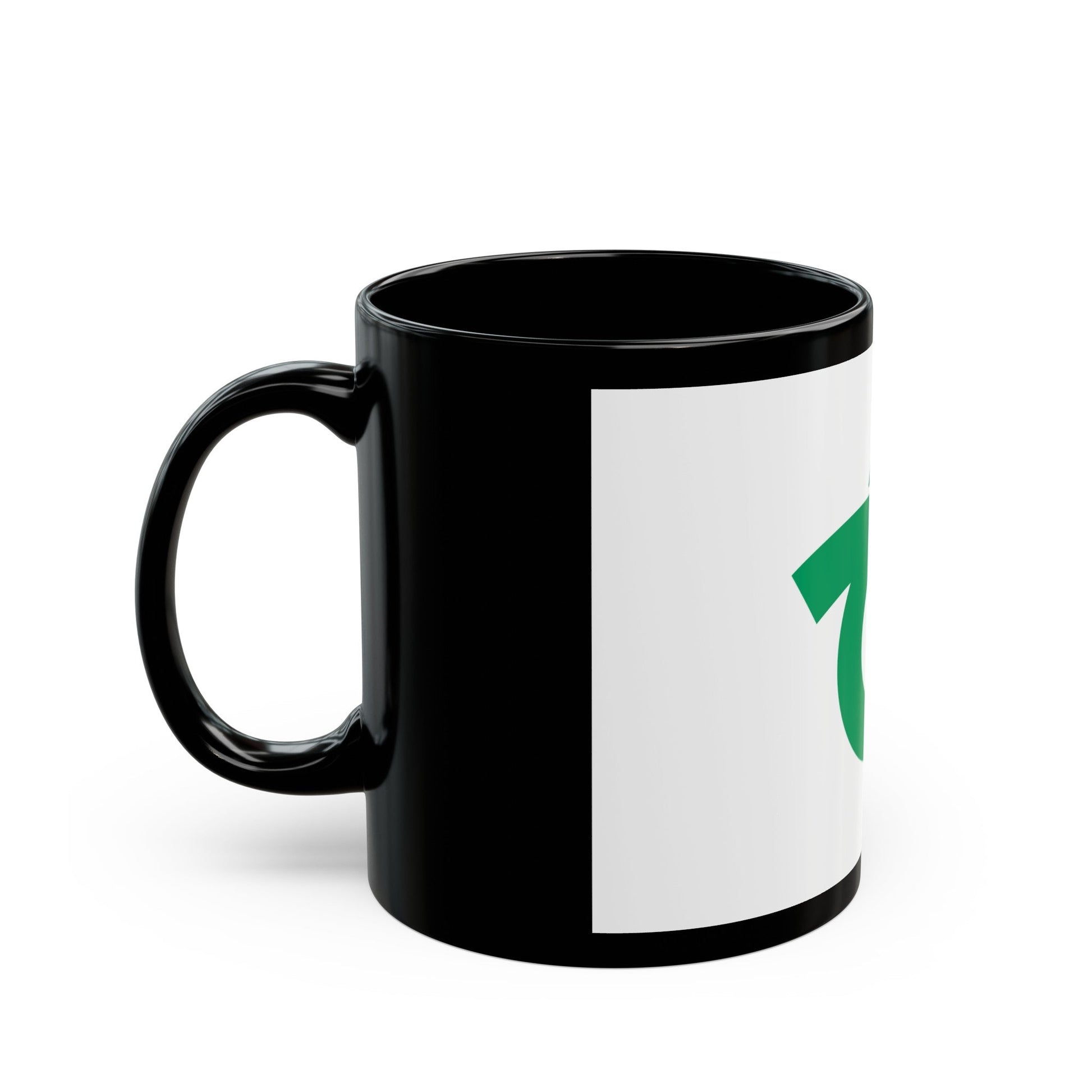 Flag of Kariya Aichi Japan - Black Coffee Mug-The Sticker Space