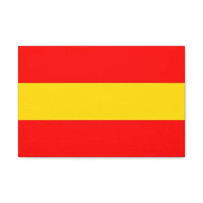 Flag of Karlsruhe 2 Germany - Canvas Wall Art 18″ x 12″ 1.25" - The Sticker Space