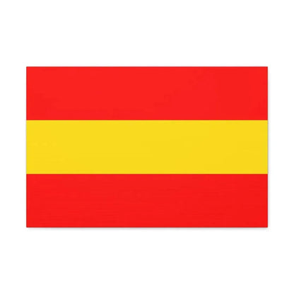 Flag of Karlsruhe 2 Germany - Canvas Wall Art 24″ x 16″ 1.25" - The Sticker Space