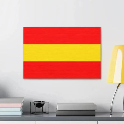 Flag of Karlsruhe 2 Germany - Canvas Wall Art - The Sticker Space