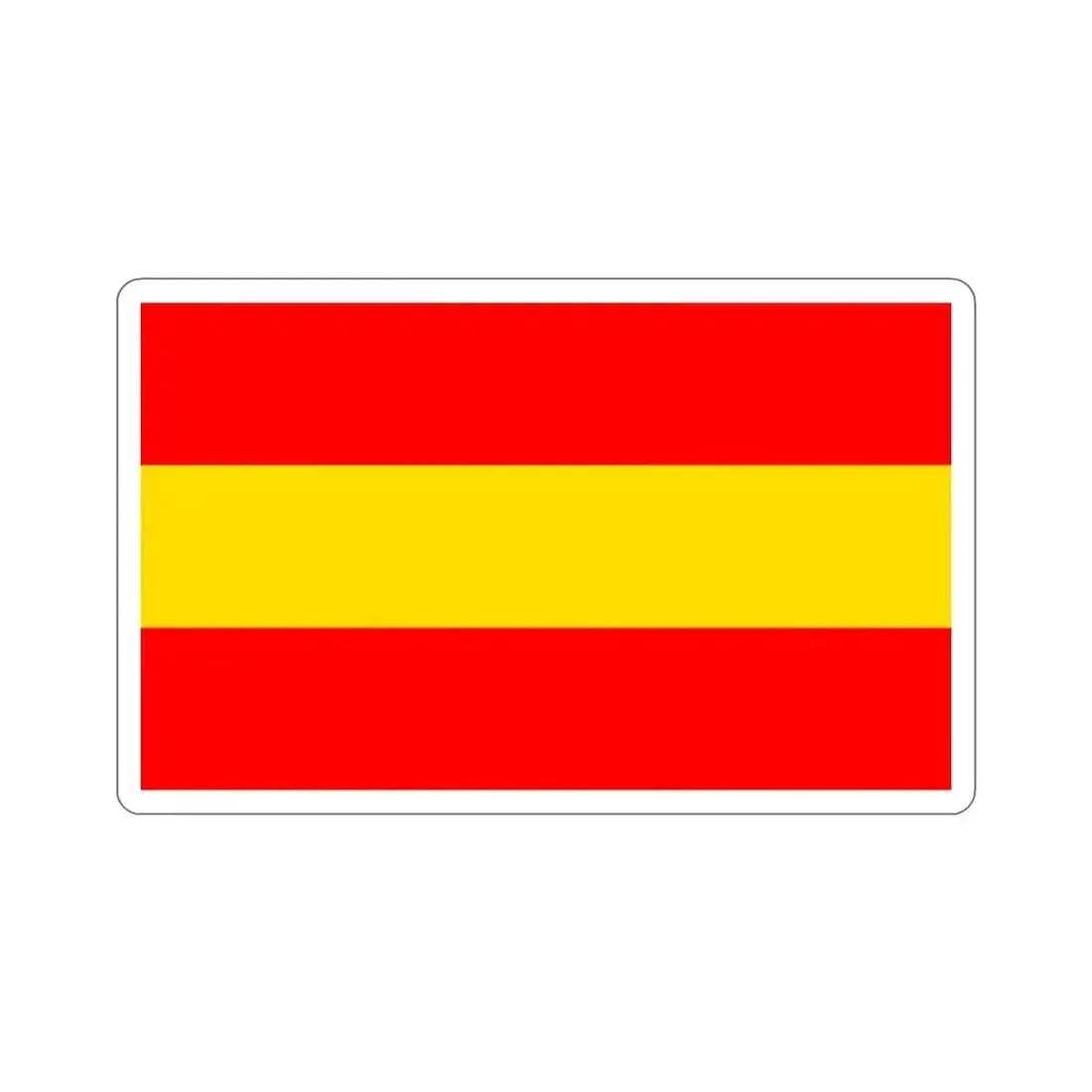 Flag of Karlsruhe 2 Germany STICKER Vinyl Die-Cut Decal 3 Inch - The Sticker Space