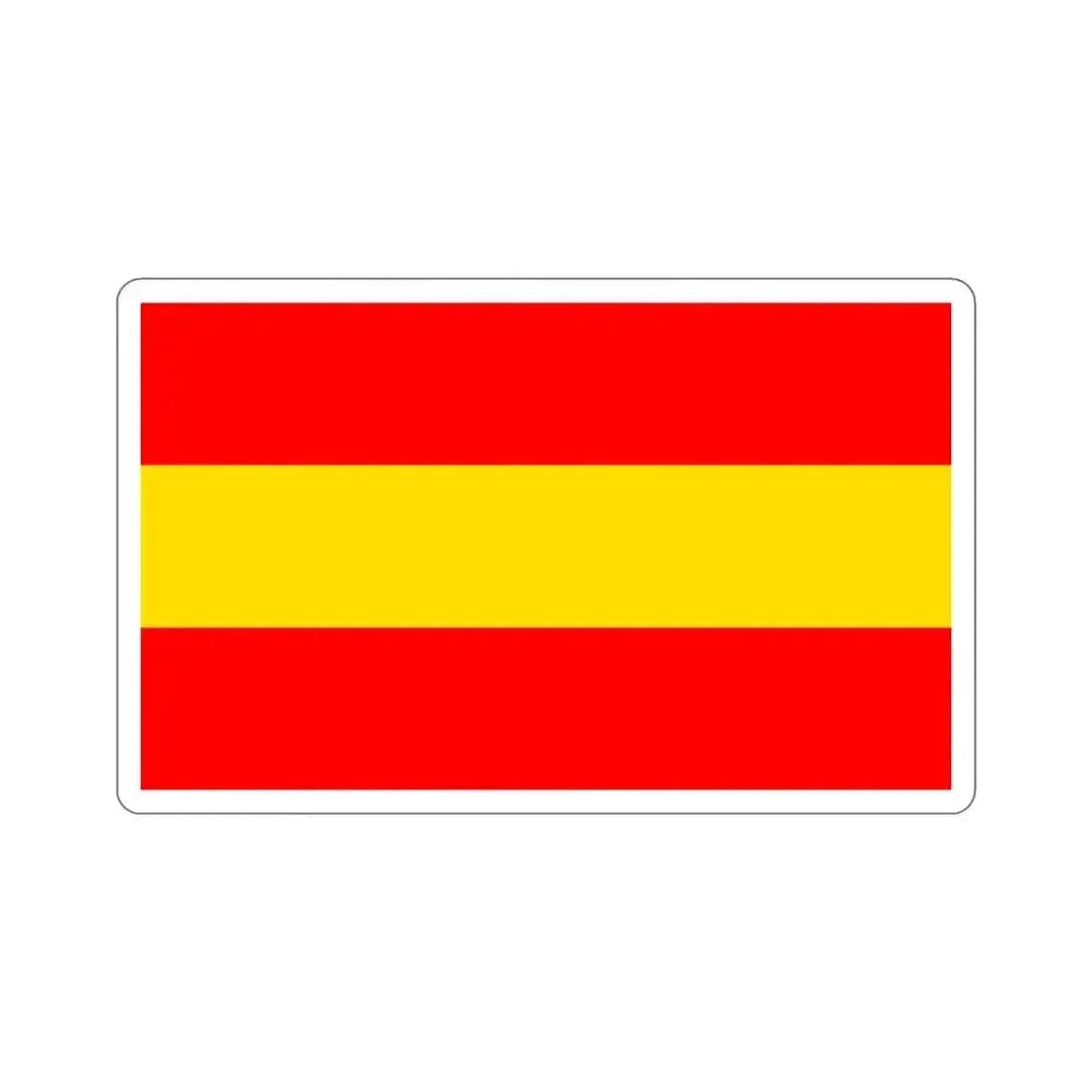 Flag of Karlsruhe 2 Germany STICKER Vinyl Die-Cut Decal 4 Inch - The Sticker Space